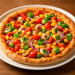 Chopped Veg Pizza
