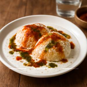 Dahi Bhalla [2 Pieces, 1 Plate]