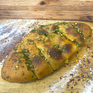 Stuffed Cheese Corn Garlic Bread
