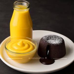 Mango 500Ml+250Ml =750Ml+ Lava Cake
