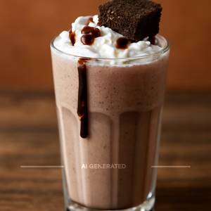 Chocolate Brownie Thick Shake