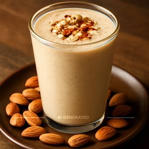 Roasted Almond Thick Shake