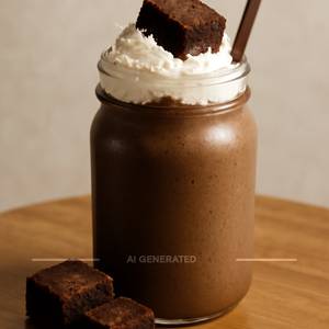 Dark Brownie Thickshake