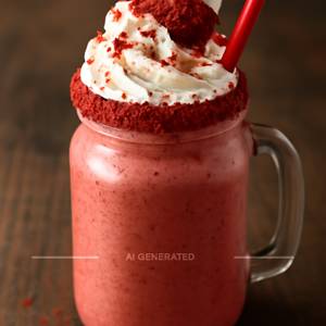 Red Velvet Overload Thick Shake