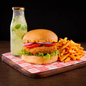 Chick n Crisp Burger Meal