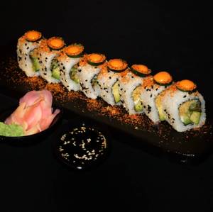 Jalapeno And Cream Cheese Sushi Roll