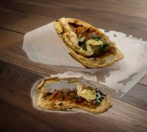 Double Egg Chowmein Roll