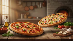 2 Veg Regular Pizza