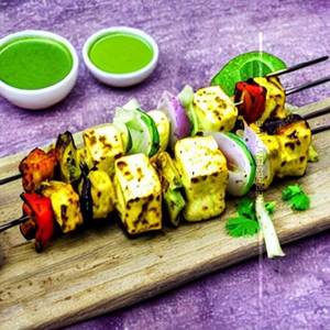 Chaap Paneer Malai Tikka
