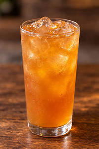Passion Fruit Peach Ice Tea