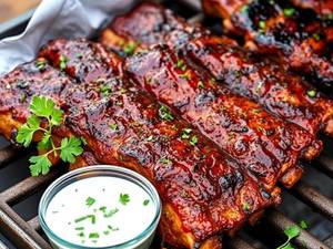 Lamb Ribs Very Spicy Bbq