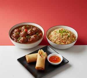 Veg Manchurian Combo