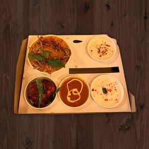 Maayaa Chicken Biryani With Chicken Kebab Combo (5 Items)