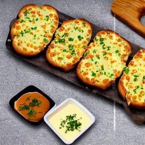 Cheese garlic bread