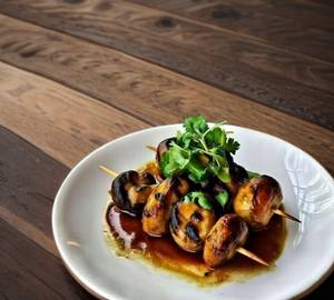 Rosted Mushroom Tikka