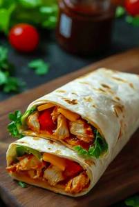 Barbeque Chicken Wrap