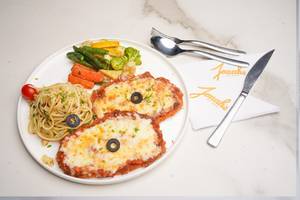 Chicken Parmigiana.