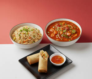 Veg Schezwan Combo