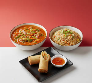 Veg Hot Garlic Combo