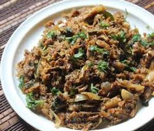 Mutton kothu kari fry
