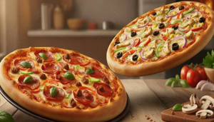 2 Non Veg Regular Pizza