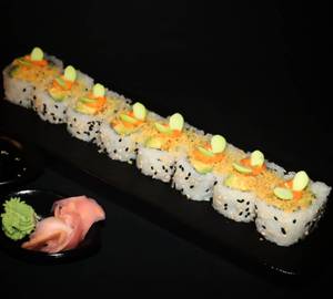 Crispy Tempura Edmame Sushi Roll