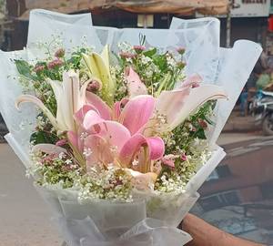 Frsh Pink Lily's Brunch