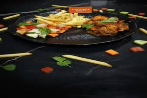 Chicken Steak With French Fries