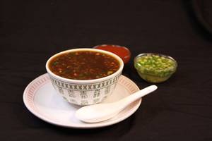 Veg Sour And Pepper Soup