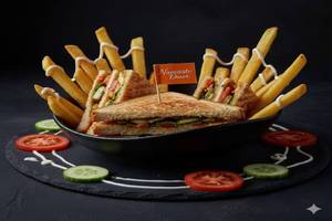 Veg Club Sandwich