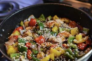 Fried Pepper Capsicum