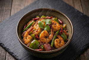 Chilly Prawn Dry