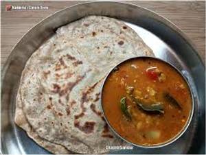 Chapathi (3 Nos) + Sambar