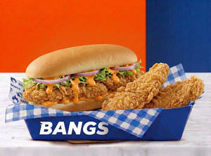 Chicken Jr. Footlong With 2 Pc Strips