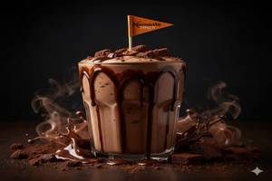 Chocolate With Brownie Smoothie