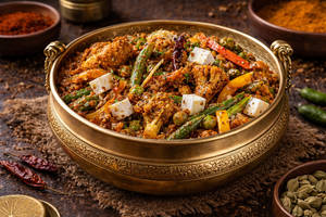 Kadhai Sabz Street Food Style