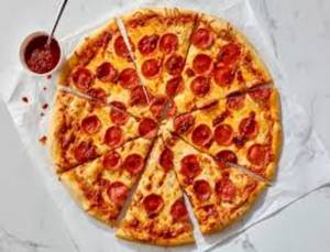 Pork Pepperoni Pizza