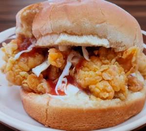 Chicken fingers Burger