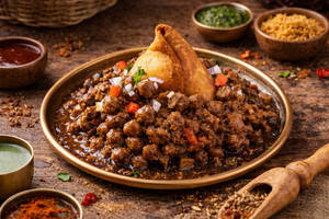Street Samosa Chaat
