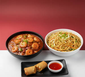 Prawn Thai Red Curry Meal