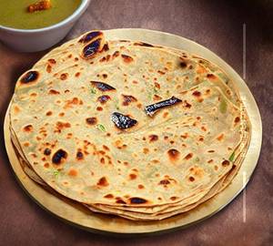 Desi ghee aallo pyaj paratha