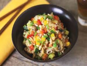 Veg Sizzling Fried Rice