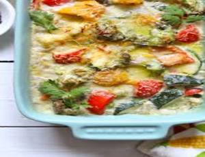 Mixed Vegetables In White Sauce