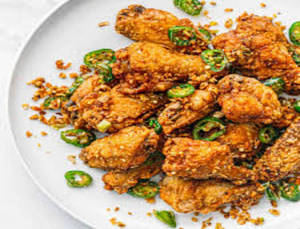 Salt & Pepper Chicken Wings [6 pcs]