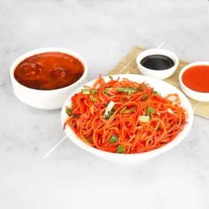 Chicken Manchurian Noodles 