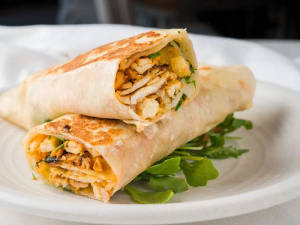 Rumali Roti Shawarma