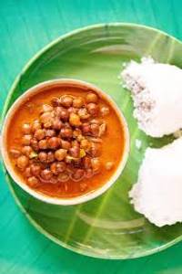 Puttu with Chana Masala