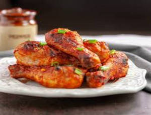 Schezwan Chicken Drums [6 pcs]