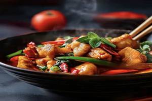 Hakka Fish With Manchurian Sauce