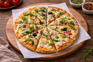 THIN CRUST GARDEN VEG PIZZA